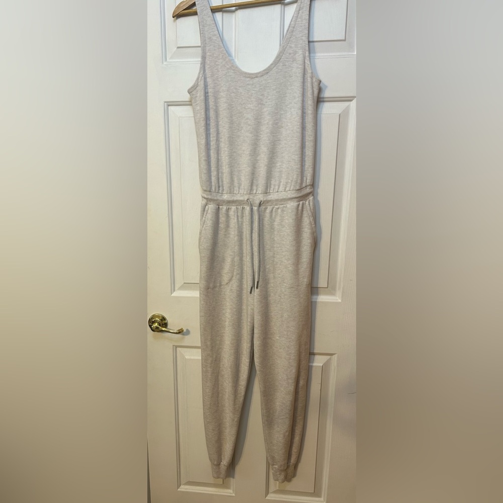 Athleta Balance Jumpsuit in Toasted Brown Heather Size S - Picture 3 of 7